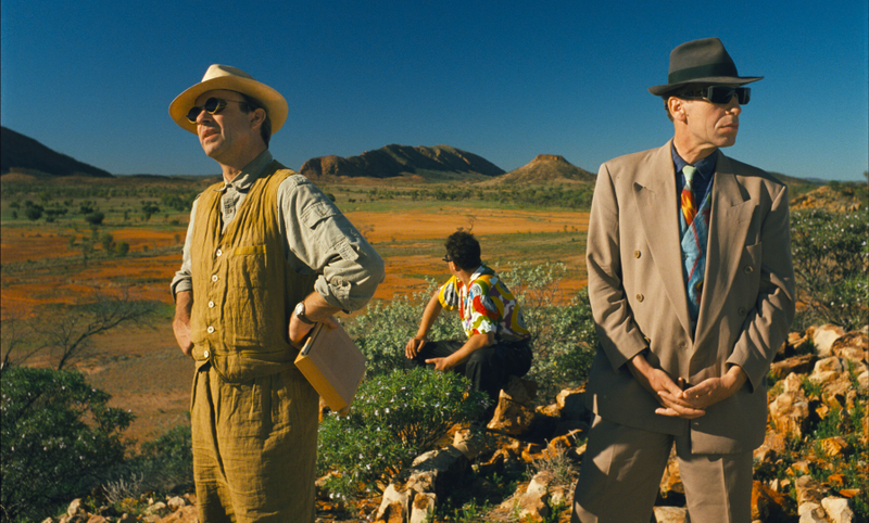 Sam Neill (left) and RĂĽdiger Vogler (right) in the film (Photo: Wim Wenders Stiftung)